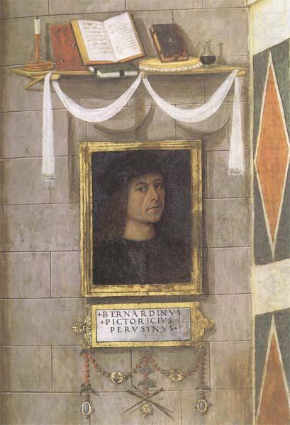 Bernardino Pinturicchio Self-Portrait china oil painting image